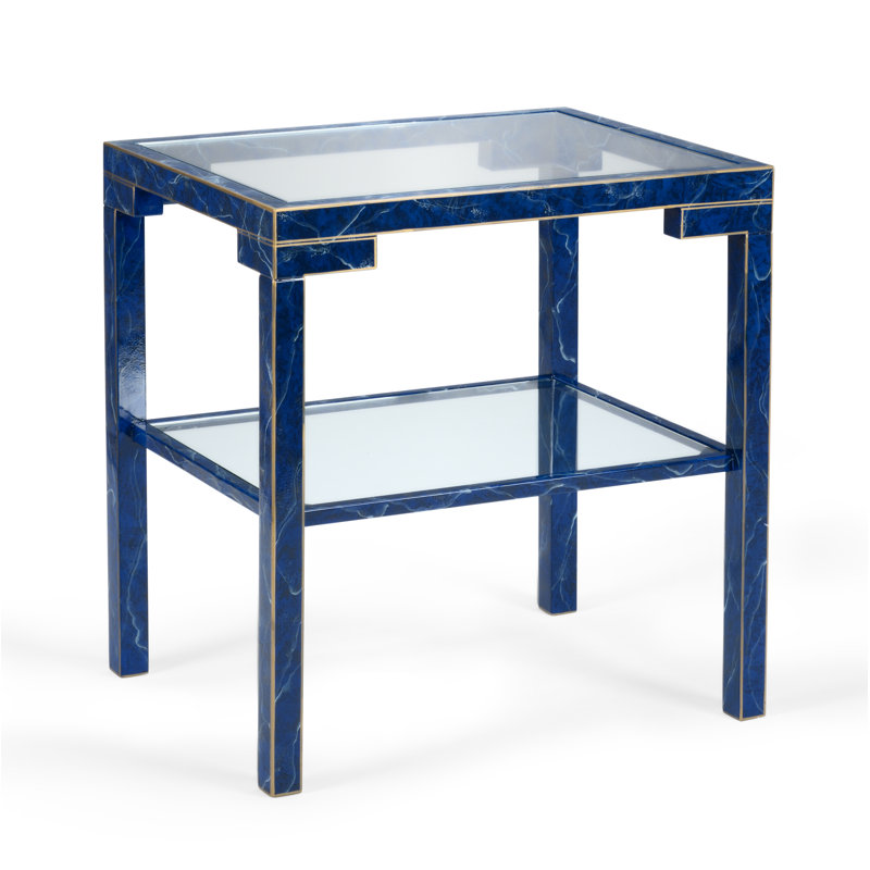 Decker Glass End Table