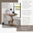 Sarcoline Solid Wood Round Pedestal End Table-125999054