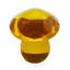 Yellow Acrylic Mushroom Sculpture