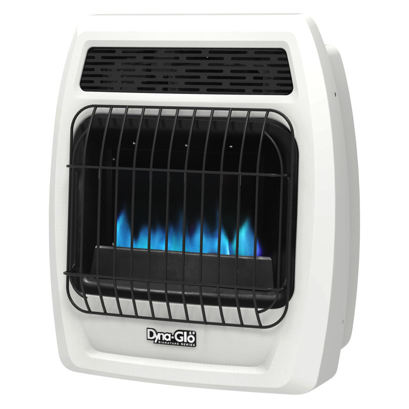 Dyna-Glo 10000 BTU Wall Mounted Space Heater with Adjustable Thermostat, Natural Gas