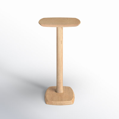 Hannabel Solid Wood C-Table End Table