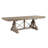 Radimir Extendable Pine Solid Wood Base Dining Table-89399070