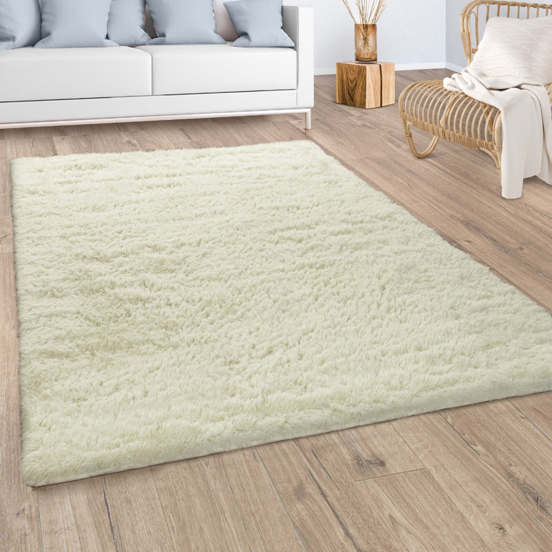 Buchman Solid Colour Hand Woven Area Rug, Rectangle 200 x 290cm