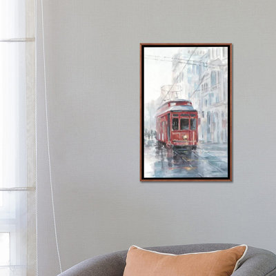 " Watercolor Streetcar Study II " by Ethan Harper