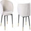 Chaise d'appoint en velours avec garniture dorée 1pc-856553628