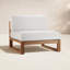Chaise de patio en teck Upland