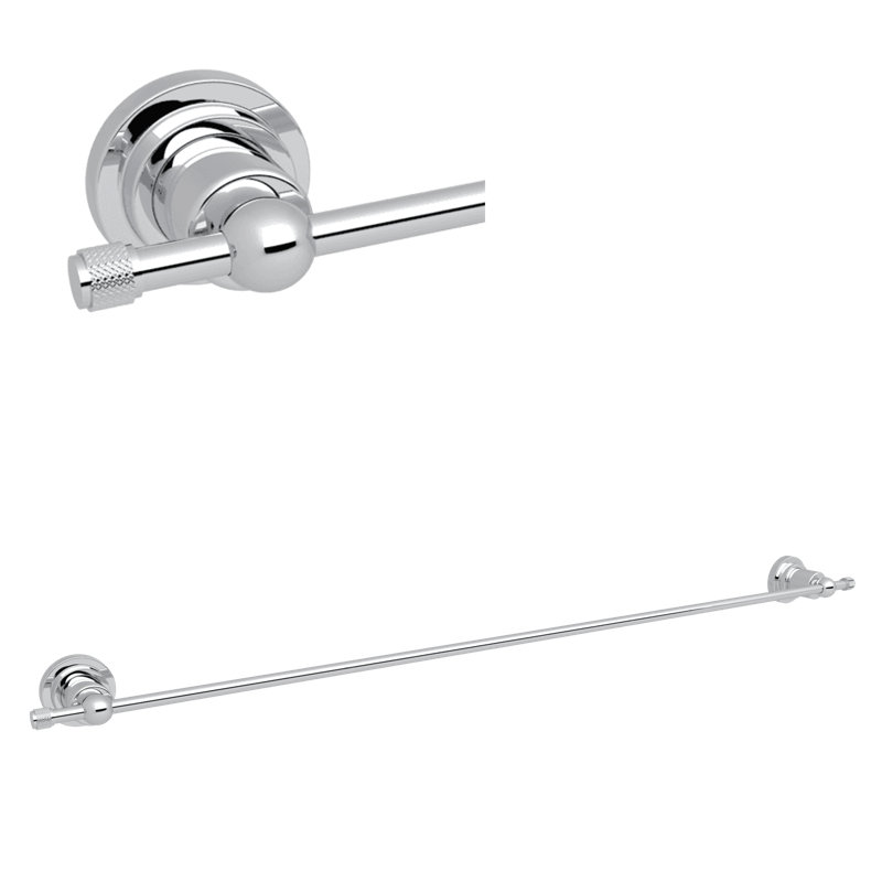 Campo™ 24" Towel Bar, Polished Nickel, 2.08" H x 20.08" L x 2.36" D
