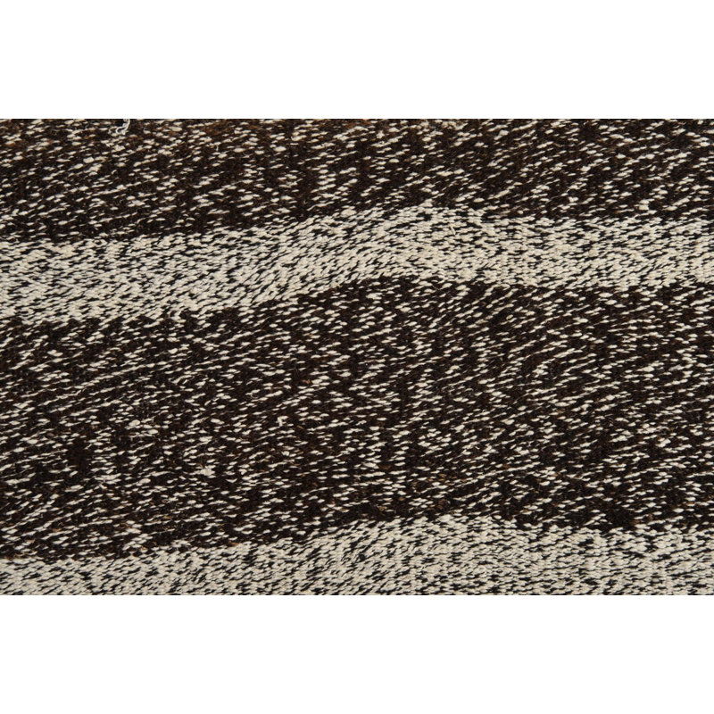 Tapis noir et blanc Orta