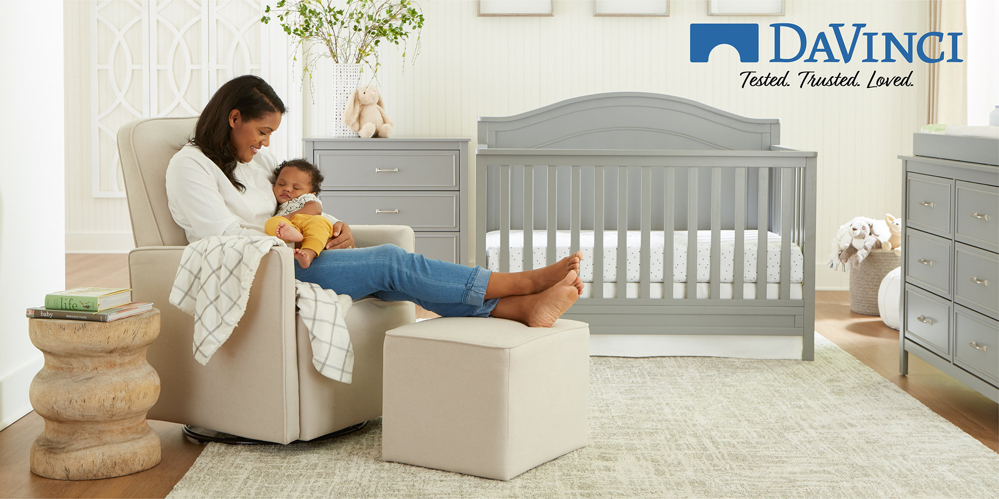 DaVinci Dylan 3in1 Mini Convertible Portable Crib & Reviews Wayfair