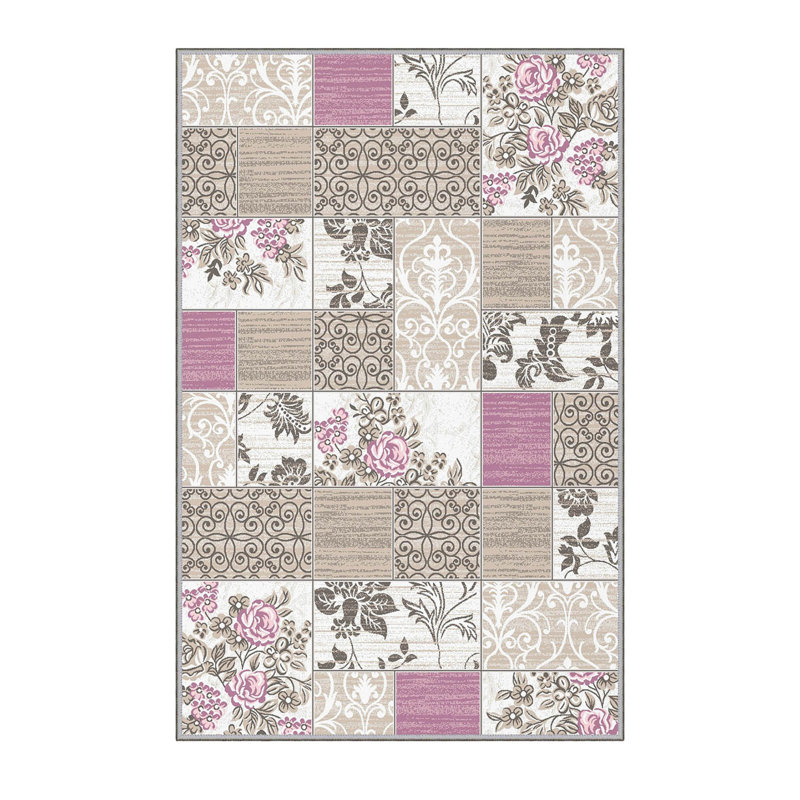 Premium Hall Carpet (2.6 x 9.8 ft), 100% Polyester, 0.3 in Pile Height | Antibacterial, Non-Slip Underside, 3D Digital Print | Machine Washable, Durable, Ideal for Home & Office, Easy Maintenance