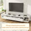 Youssouf Extendable TV Stand with Three Drawers-1155663324