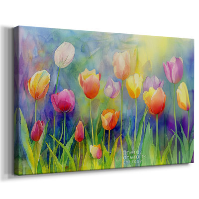 Série Floral-Cxxv -Galerie enveloppée Cavas