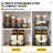 Joslene Cabinet Shelving Rack