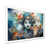 White Single Picture Framed