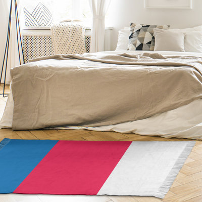 Chenille Striped Indoor Rug