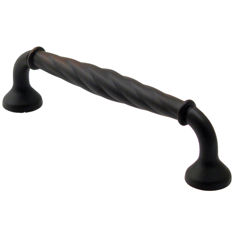 Roped 5" Center to Center Appliance Pull, Oil Rubbed Bronze, 4"