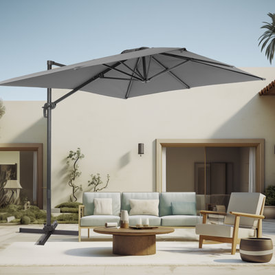 Denise 10' x 8' Rectangular Cantilever Patio Umbrella