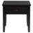 Hayu 1-Drawer Square End Table Distressed Java