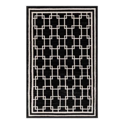 Jill Zarin Metropolitan Uptown Rug Black