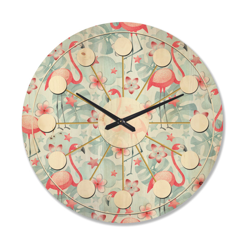 Horloge murale Botanicals, Très grand