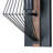 Giolou Steel Flush Mounted Sconce