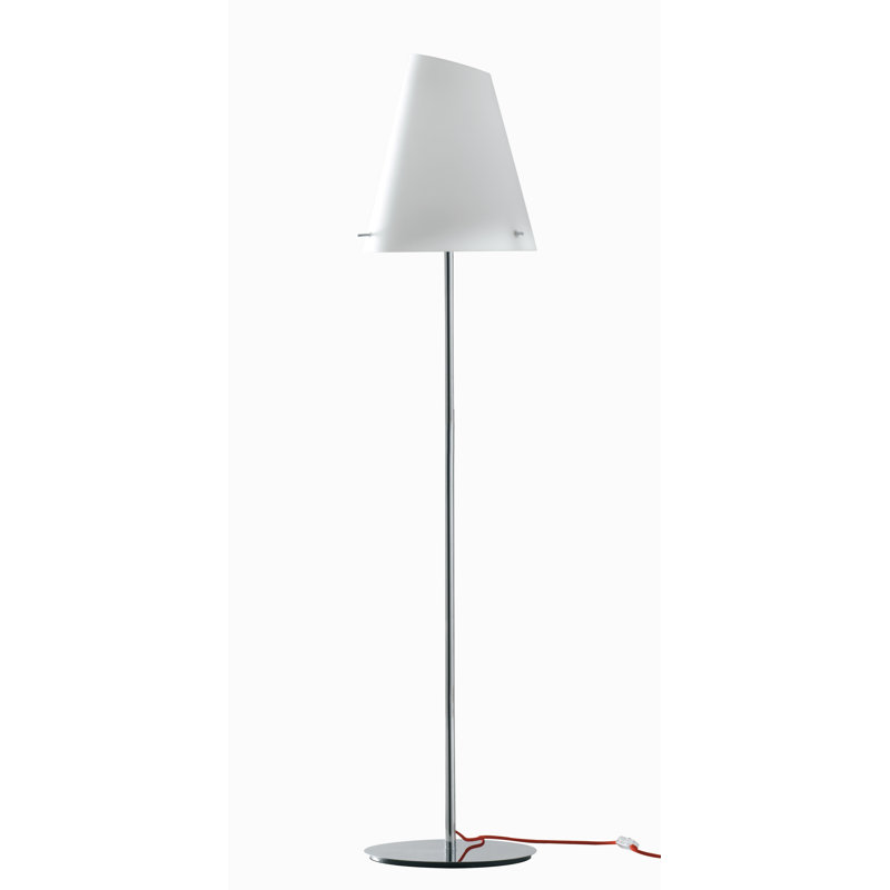 Ferland 165cm Chrome Traditional Floor Lamp