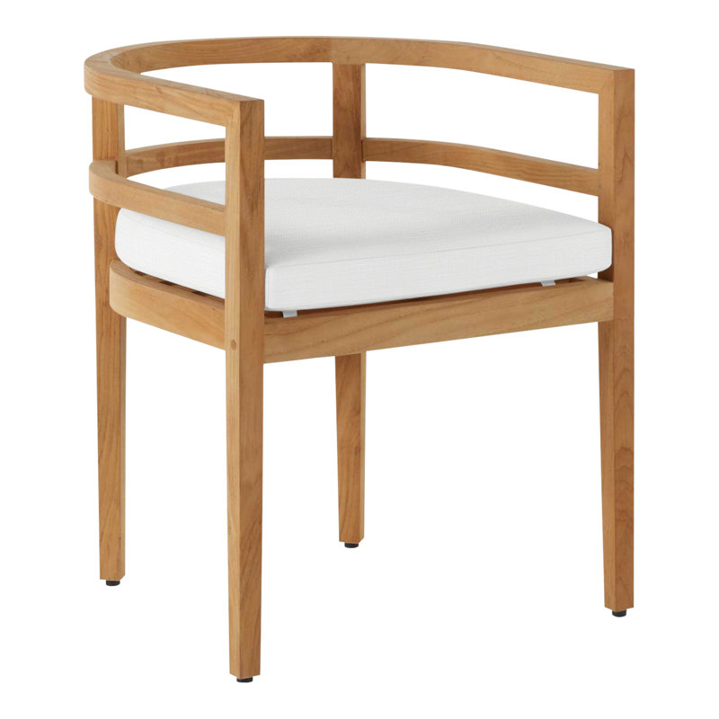 Teck naturel Santa Barbara, Dentelle Rollo, Teck naturel, Pas de soudure