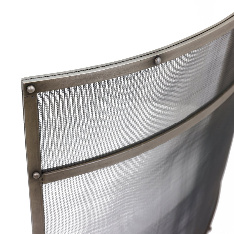 FIRE GUARDS, 68" H x 83" W x 15" D, Silver