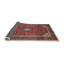 Tapis traditionnel rouge / beige Diahna-1682443891