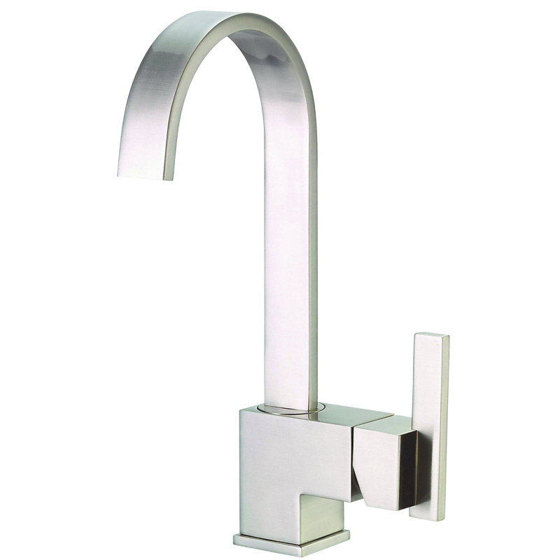 Sirius Single Handle Bar Faucet, Stainless Steel