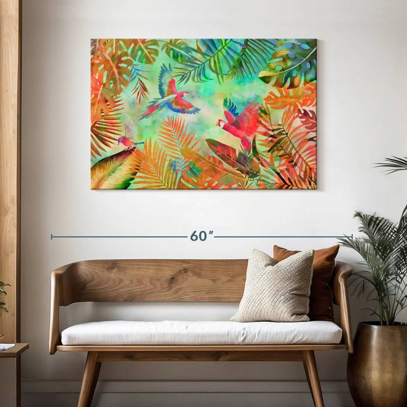 Brise d'été exotique Brampt, H 30 po x l 45 po