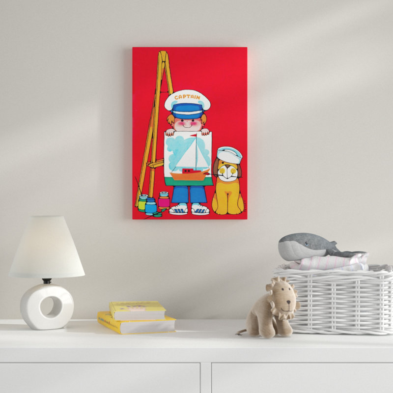 Captain - Painting on Canvas, 76cm H x 51cm W