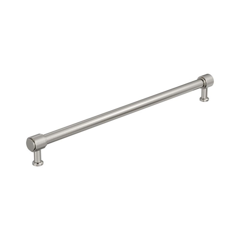Poignée d'armoire Faircrest, 18", Nickel satiné