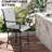 2 Swivel Bar Stools With , High Mesh Fabric, Steel Frame For Outdoor Patio, Balcony, Poolside, Backyard, Gray   Of Two