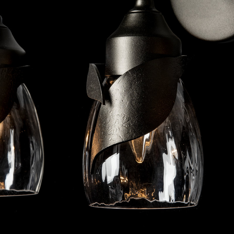 Lapas 3 - Light Dimmable Vanity Light, Water Clear, Oil Rubbed Bronze