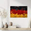 Vibrant German Flag Abstract Abstract Bold Colourful Wall Art Print-1082632477