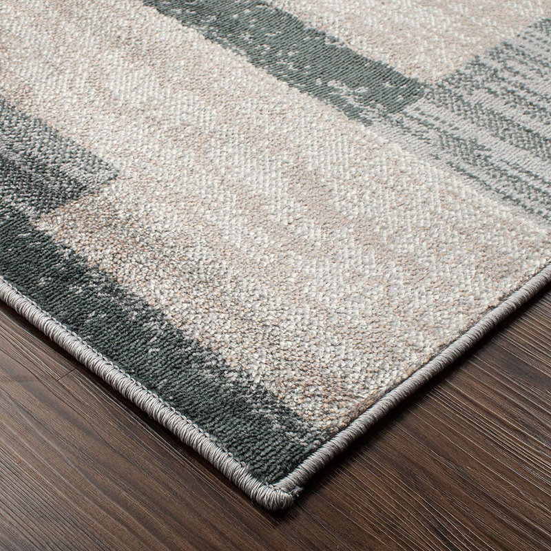 Allesandra Contemporary Geometric Patchwork Indoor Area Rug or Runner, Runner 2'7" x 8'