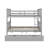 Full Over Full Bunk Bed With Twin Size Trundle And Ladder-1450255799