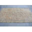 Tapis beige classique en laine patchwork 66,1 x 109,1 pouces