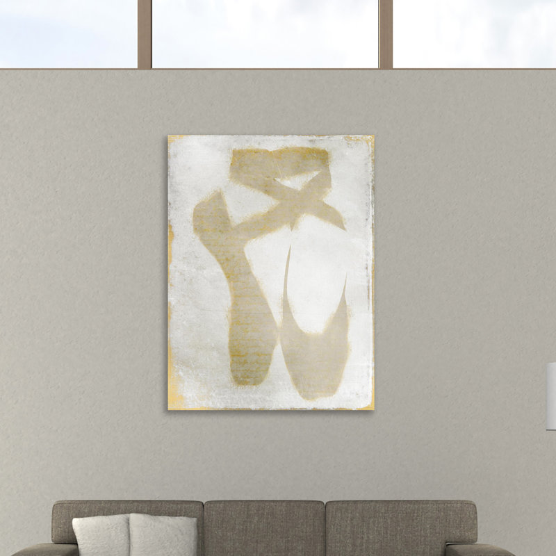 Golden Toes by Kimberly Allen - Wrapped Canvas Print, 122cm H x 91cm W x 4cm D