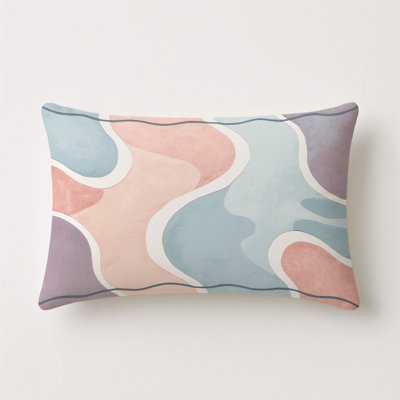 Iridescent Pools Indoor And Outdoor Throw Pillow