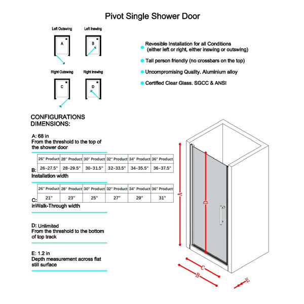 Product Dimensions