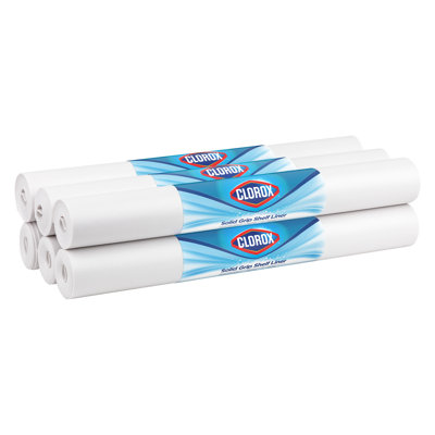 Solid Grip Shelf Liner with Clorox