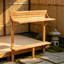 TABLE DE BAR DE BALCON EN BOIS