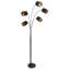 Gentle 204cm Black Tree Floor Lamp
