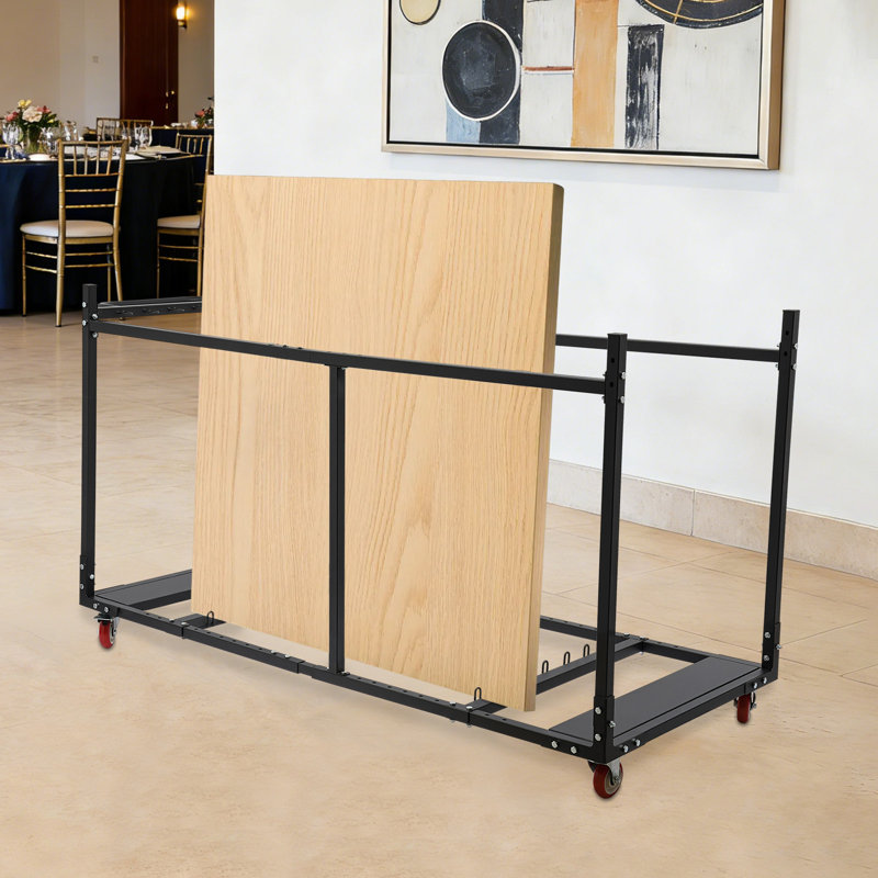 Chariot pliant pour table et chaises