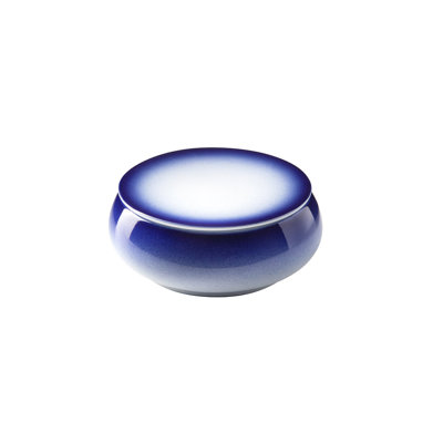 DEGRENNE Paris Blue Shades Porcelain China Lid