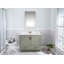 Ensemble de meuble-lavabo simple 141,3 po avec miroir Christionna-1413924047