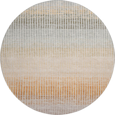 Premium Machine Washable Mayfield AMF2313 Stripes Rug
