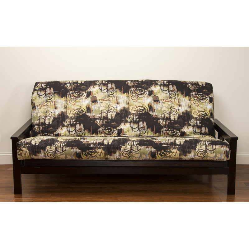 Futon à fermeture à glissière Graffiti, x P 2 pi 7 po Double